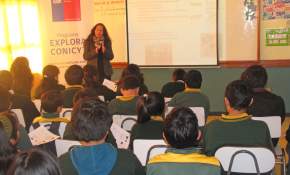 Escolares de cinco comunas de La Araucanía participaron de Ciclo de Charlas Científicas